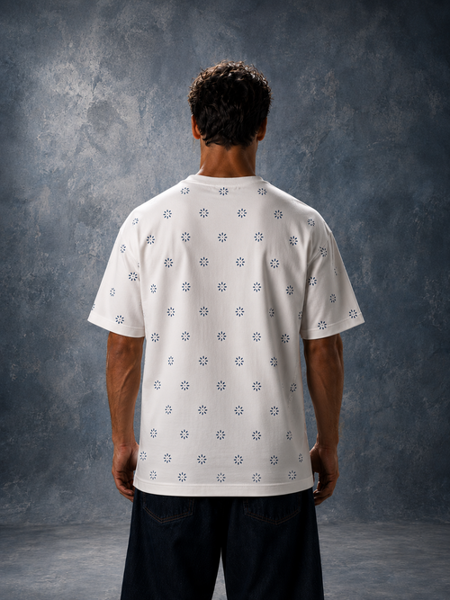 Pattern Drift Oversized Tee