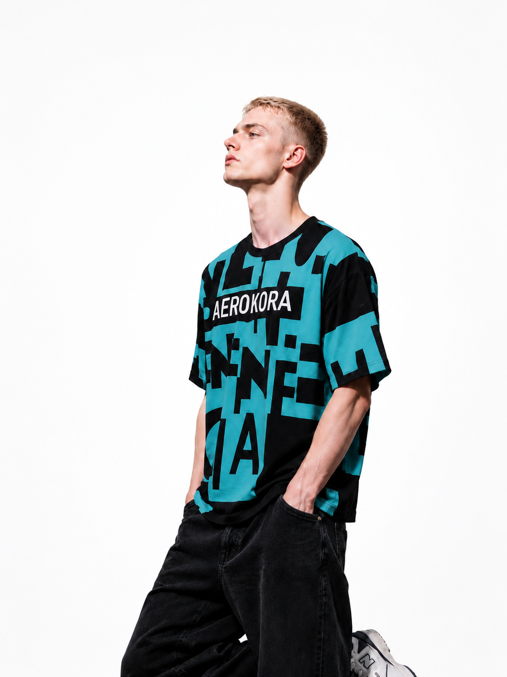 Dark Matrix Oversized Tee