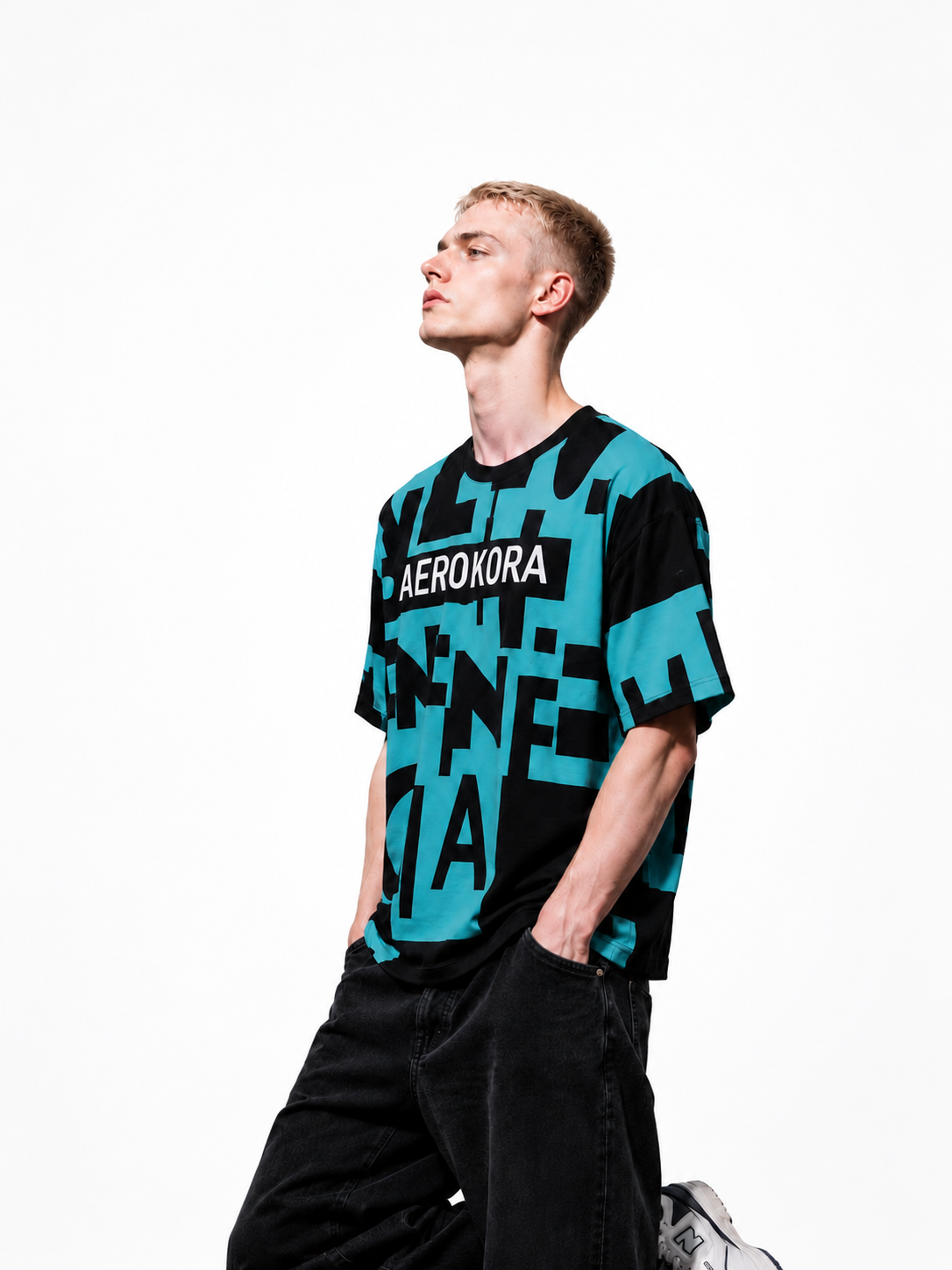 Dark Matrix Oversized Tee