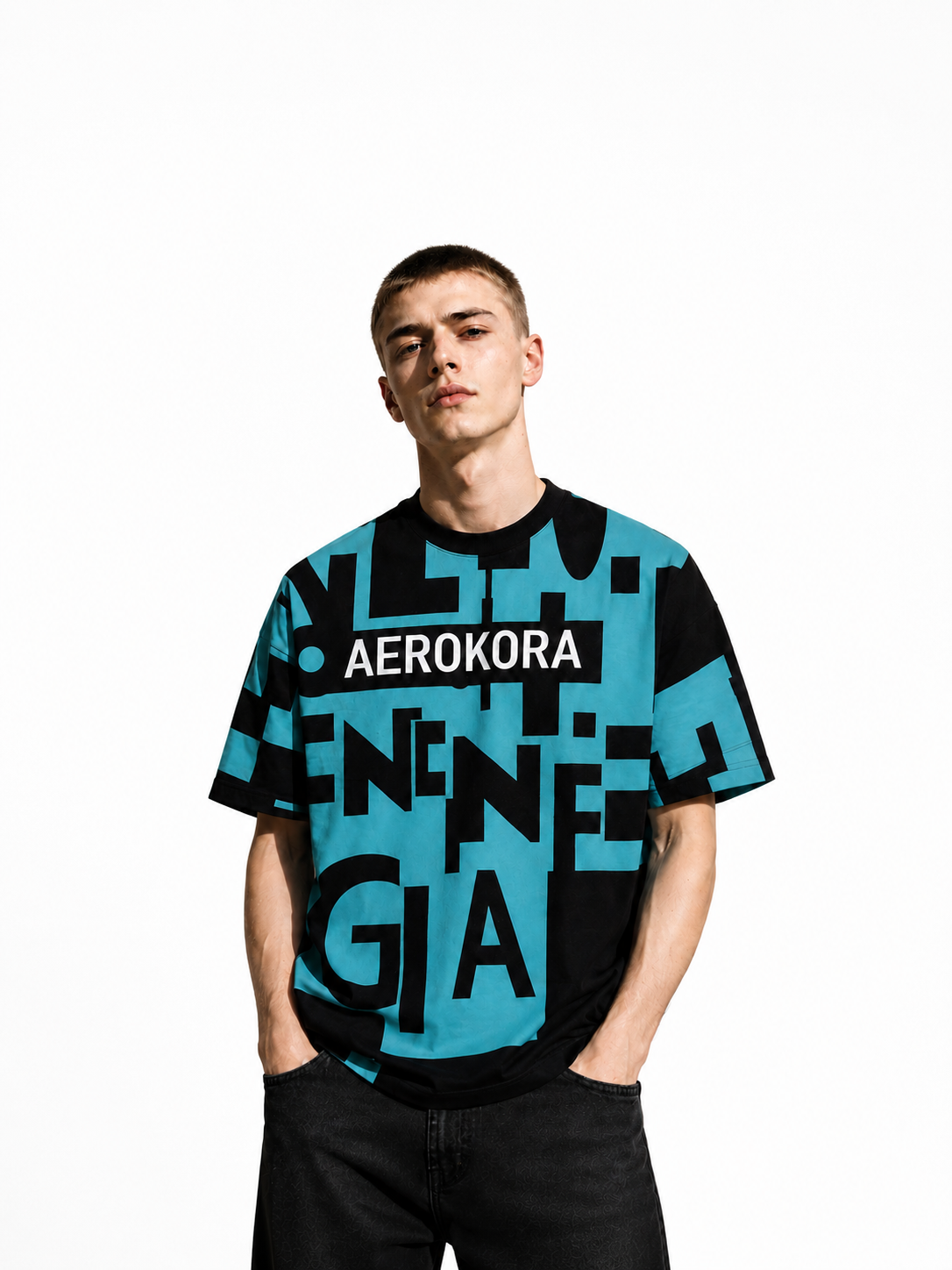 Dark Matrix Oversized Tee